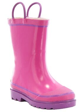 Western Chief Firechief 2 Rain Boot in Pink Girl Size 2